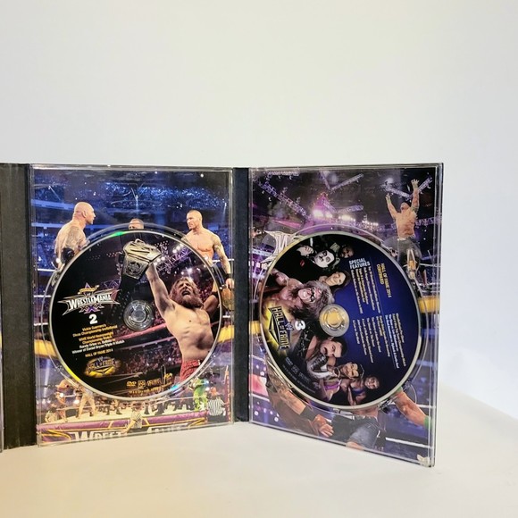 WWE Wrestle Mania XXX Wrestling 3 Disc DVD Set. Good Preowned Condition. - Picture 3 of 7